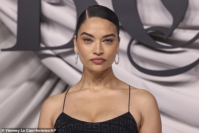 The Melbourne native wore her hair in a bun, and a luminous palette of makeup and smoky eyeshadow gave her look that little something extra.