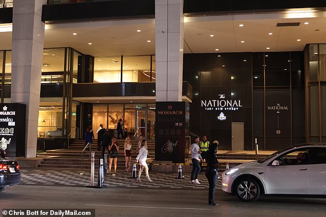 Chapman lived with Patrick in a 1,100 sq ft one-bedroom apartment in the luxury hotel and residential tower The National