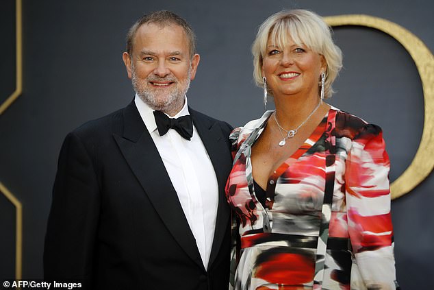 Hugh and Lulu are a common sight together, with the couple often appearing at premieres together.  Pictured: Hugh and Lulu at the world premiere of Downton Abbey in September 2019