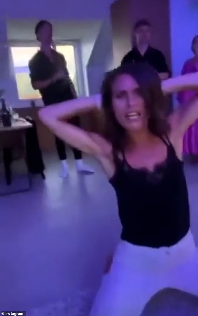 She made headlines after a video of her dancing wildly with friends was leaked