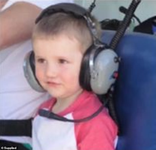 William had hearing loss, speech problems, motor function deficits and a chronic cough when he was two and a half years old in the last few months before he disappeared in Kendall