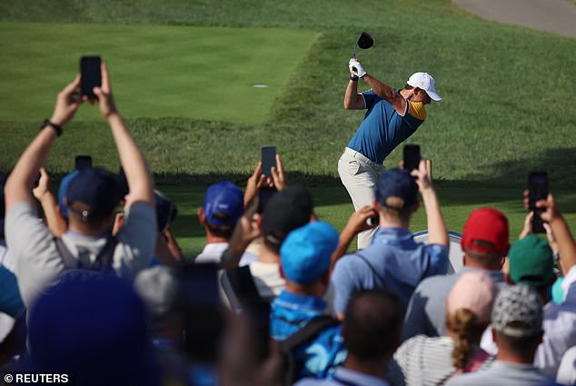 McIlroy's victory brought Europe within a point and a half of victory in the Ryder Cup