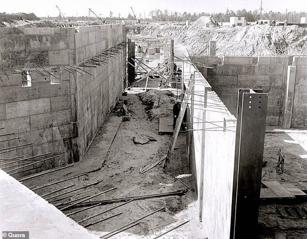 Disney 'Utilidor' tunnels were built more than 50 years ago to separate staff from park visitors, to 'keep the magic alive'