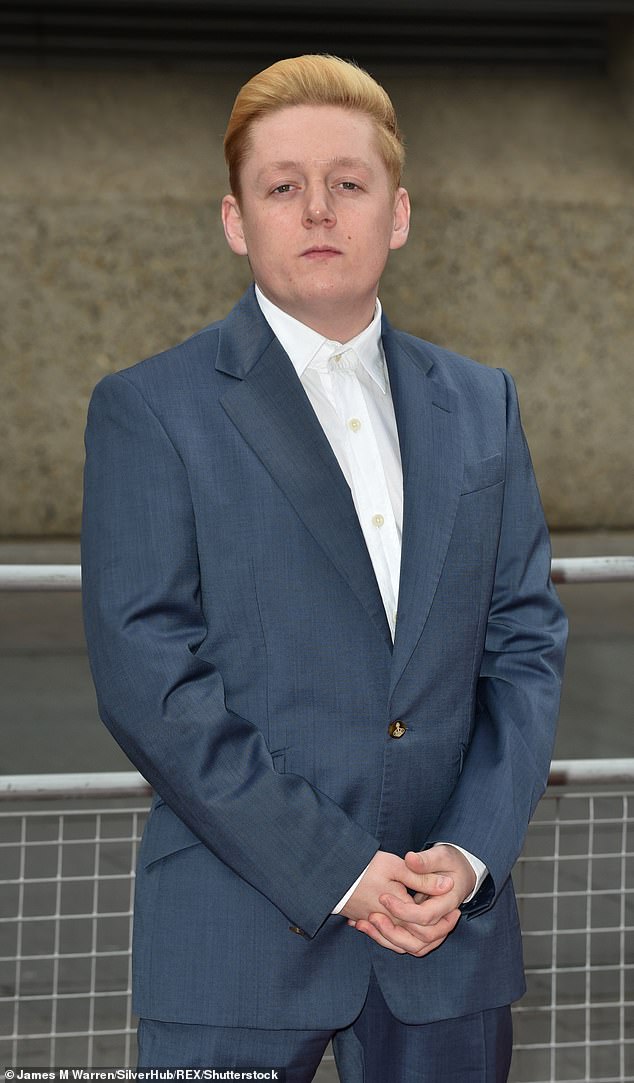 Star: Line of Duty star Stephen, 50, and Thomas, now 31, starred alongside each other in the 2006 film This Is England, when Thomas was 13 years old (Thomas pictured in 2017)