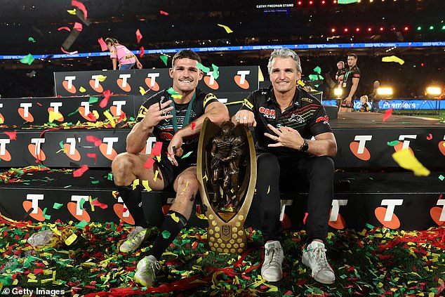 Nathan lifted the Clive Churchill Medal as the best player on the field, with Andrew Johns calling his effort 'the best performance by a halfback in a grand final ever'