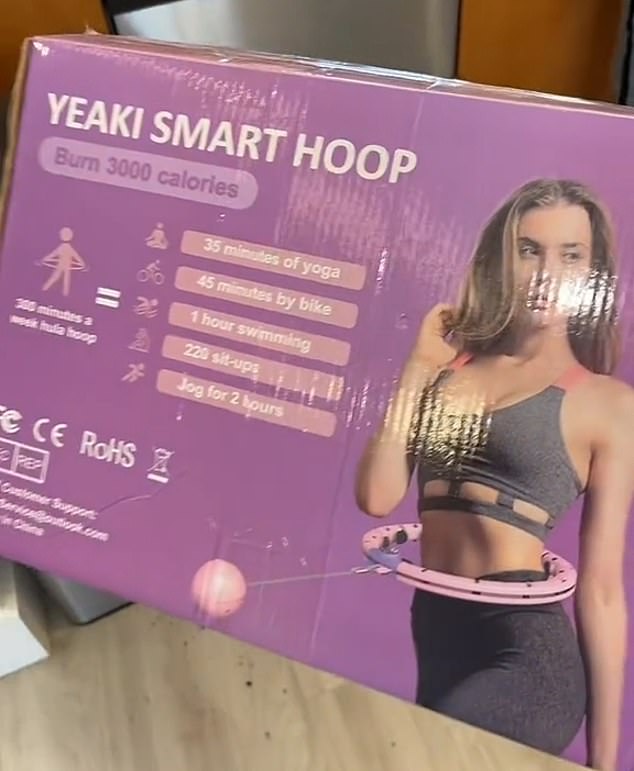 One set of guests left behind a 'smart' fitness hula hoop