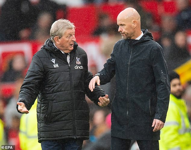 Roy Hodgson became only the second manager to win three Premier League games in a row at Old Trafford