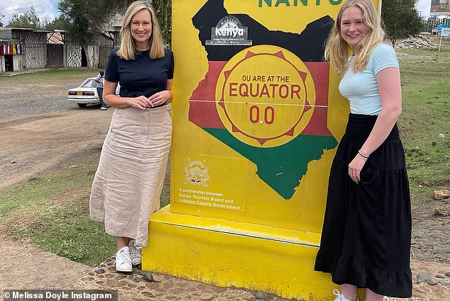 She added that her daughter Natalia (right), 19, fully supported her involvement in the campaign and as a mother she was proud of how compassionate today's youth were