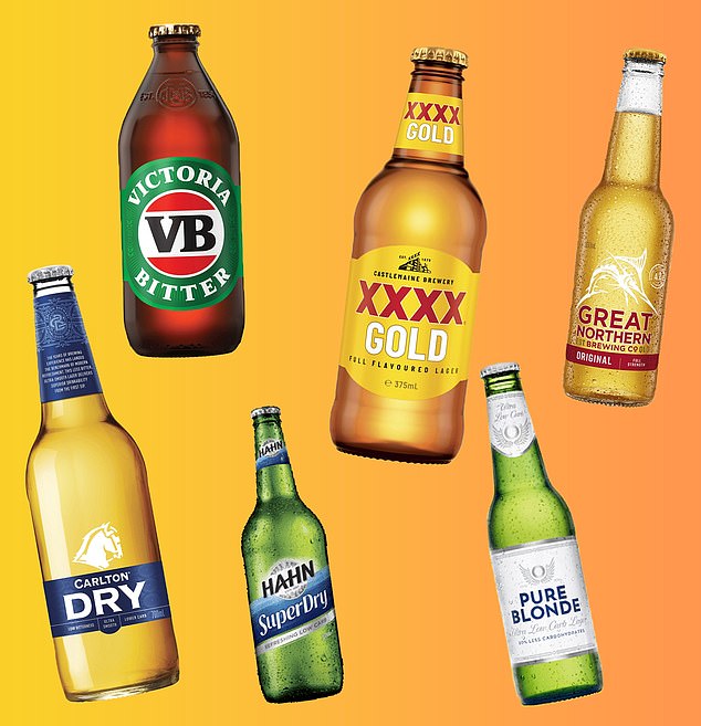 All these Australian beers have one thing in common: they are owned by Japanese companies