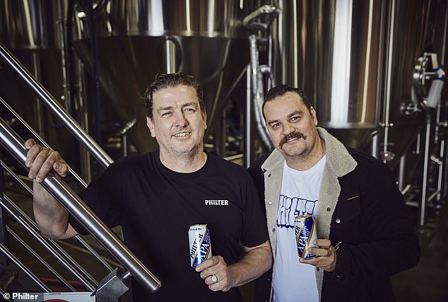 Mick Neil (pictured left, with Philter co-founder Stef Constantoulas) says many small brewers are struggling with unsustainable costs that have risen dramatically since Covid