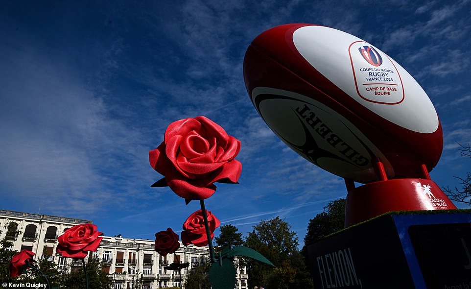 Large red roses are scattered throughout the state-of-the-art side headquarters, paying tribute to their infamous nickname