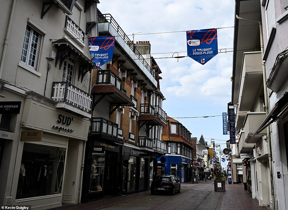 The city has fully embraced the thrill and excitement of the tournament, with banners adorning the top of the busy shopping streets