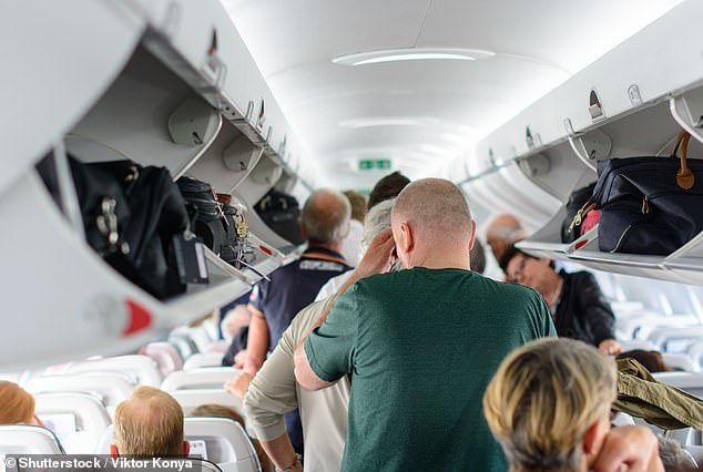 One passenger has criticized the cabin crew's response, claiming: 'They just left her there'