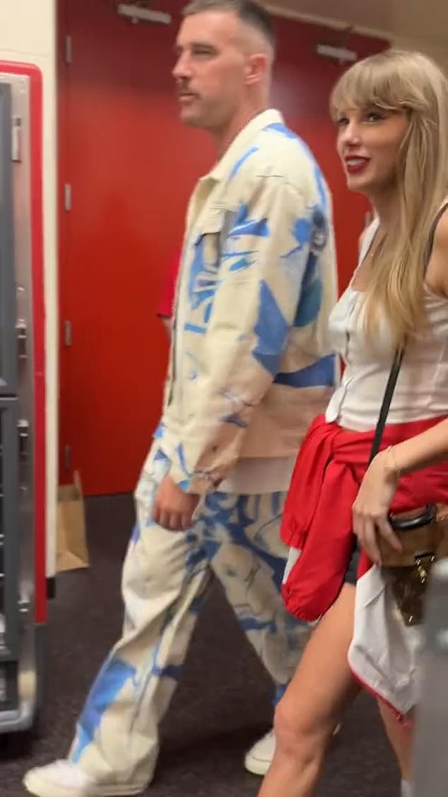 Taylor Swift and Travis Kelce left Arrowhead together after last week's game