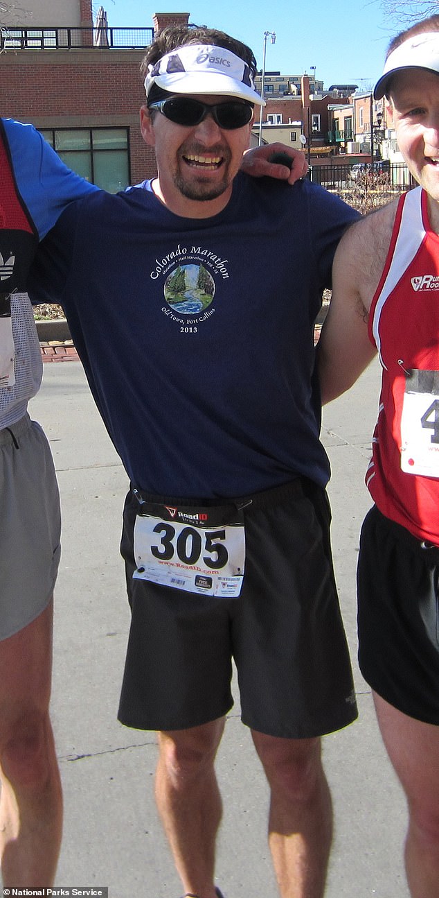 The 6-foot-2 marathoner began his sprawling route Wednesday afternoon at the East Inlet Trailhead near Grand Lake.  Pallansch (photo) has not been seen since