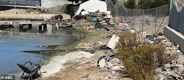 During the San Francisco Bay Conservation and Development Commission's enforcement meeting, residents noted that the homeless population from surrounding cities is heading toward their shores