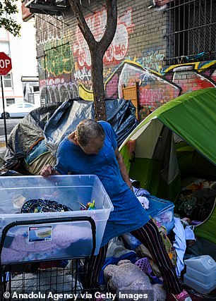 San Francisco faces a homeless population of nearly 40,000
