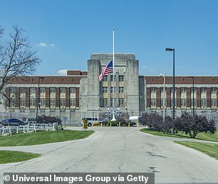 The couple was found guilty of participating in a $30 million tax fraud scheme.  Julie is currently serving seven years at the Federal Prison Medical Center in Lexington, Kentucky (pictured)