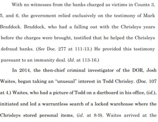 Both Todd and Julie have maintained their innocence and have since filed numerous appeals against their sentences.  One of the appeal documents can be found above