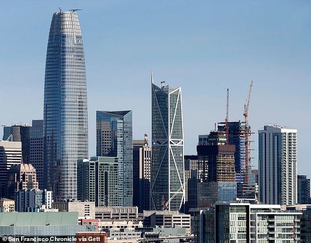 By 2016, the building (to the right of the tallest building) had sunk almost five feet into the soft ground and landfill on which it was built.  Residents of the building subsequently sued the developer and designers