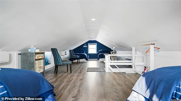 The unapproved attic bedroom