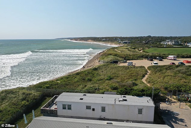 General photos of the Montauk, Long Island trailer community, Montauk Shores Condominium.  The park is located in the famous hotspot of The Hamptons, but until recently has remained a self-contained working-class community