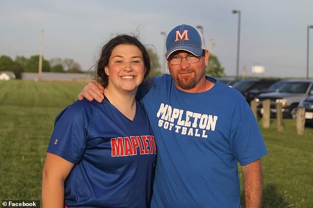 Mike Leibolt, the teen's softball coach, posted his own message in Breanne's memory, saying he was 