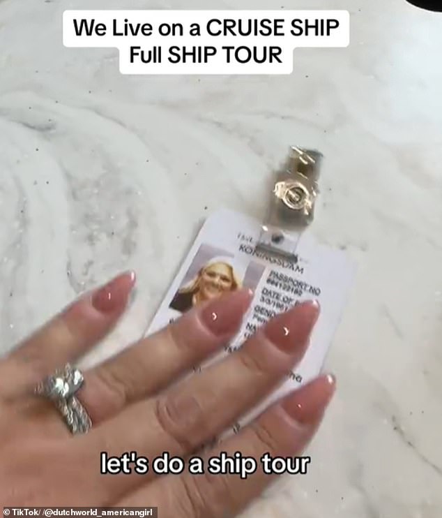 Christine shares her insider knowledge about life on a cruise ship with her 738,000 TikTok followers