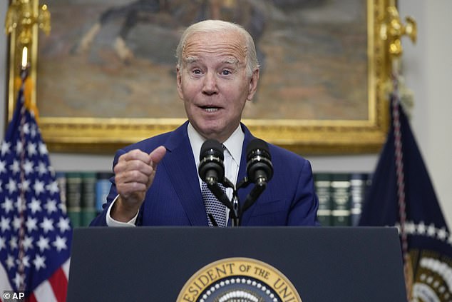 President Joe Biden indicated on Sunday that he had a deal with Chairman Kevin McCarthy on financing Ukraine