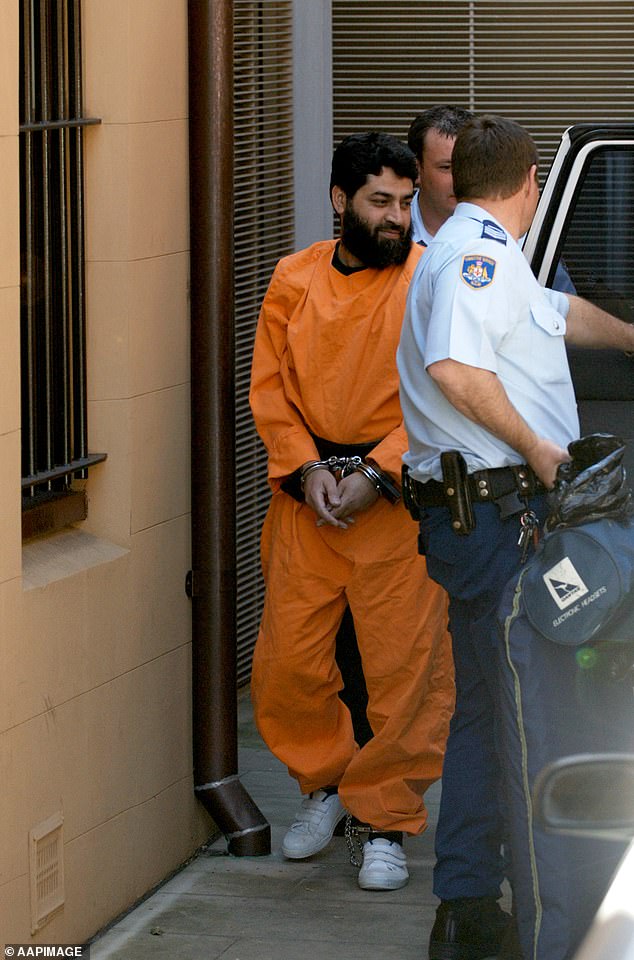 Lodhi (pictured) was found guilty by a jury of plotting several terrorism-related crimes, including plans to bomb the national grid and several army bases in Sydney.