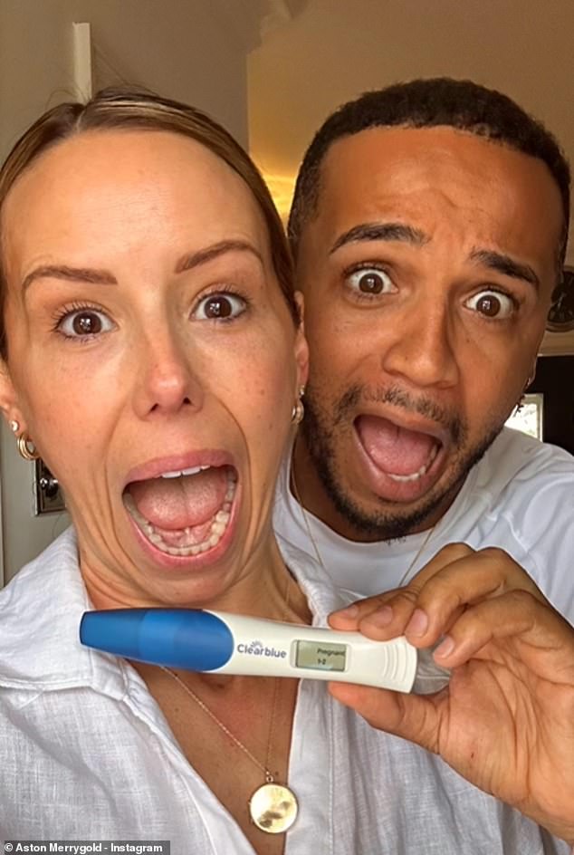 Yes!  Aston and his wife Sarah Louise announced last week that they are expecting their third child