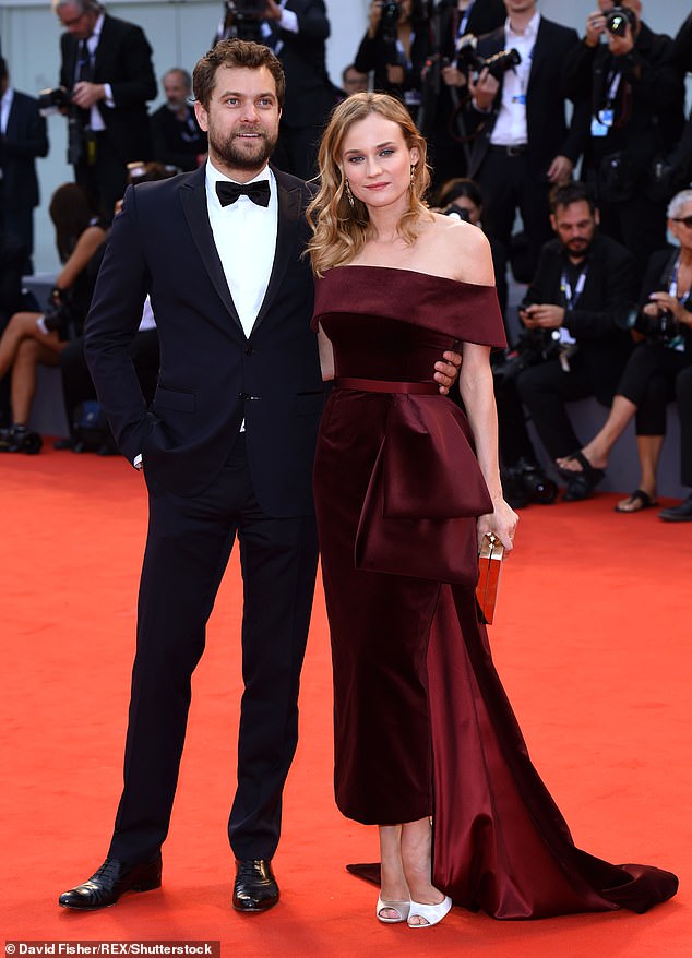 Case of the ex: Prior to his relationship with Jodie, Joshua had a decade-long romance with Diane Kruger, 47, which ended in 2016 (pictured in 2015)