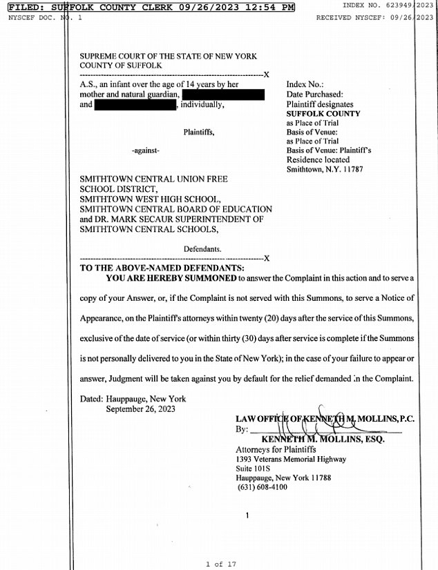 The $6 million lawsuit details the brutal bullying the 10th grader endured, with shocking allegations of physical hostility, mental abuse and endless microaggressions.