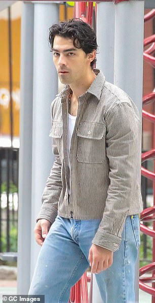 Joe Jonas seen in New York City on Thursday, September 28