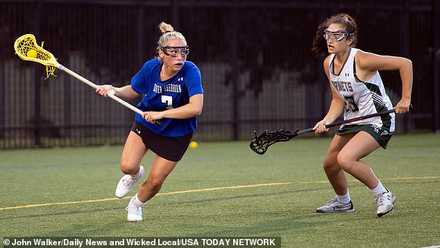 Mauro (pictured left) excelled in lacrosse as a midfielder and dreamed of continuing her sports career at university