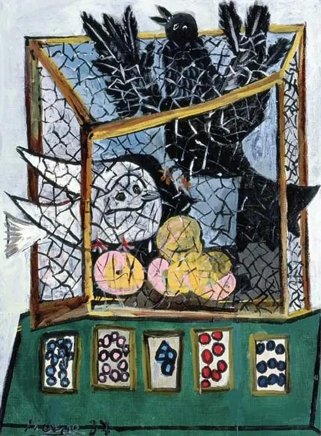 Picasso's Birds In A Cage depicts a wrestling match between his two lovers Marie-Thérèse Walter and Dora Maar