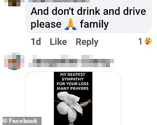 Friends posted online about their heartbreak and warned against drunk driving