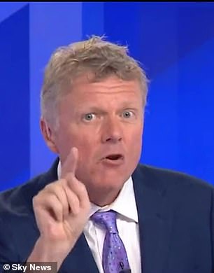 Sky News presenter Rowan Dean criticized Pearson's speech for being 