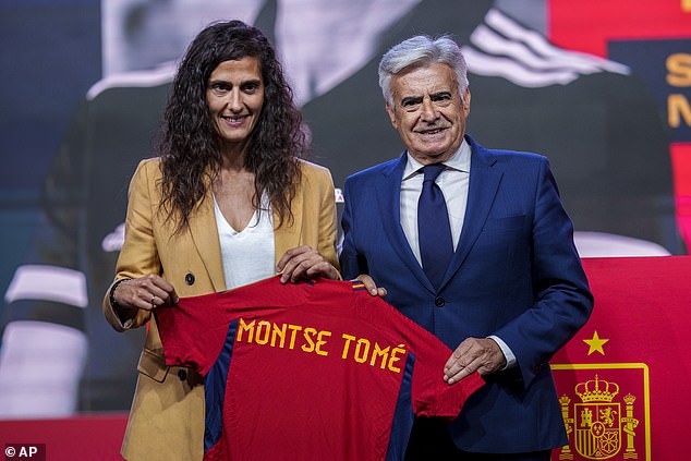 Jorge Vilda was replaced after the World Cup by Montse Tome, who was in charge of the Spanish team