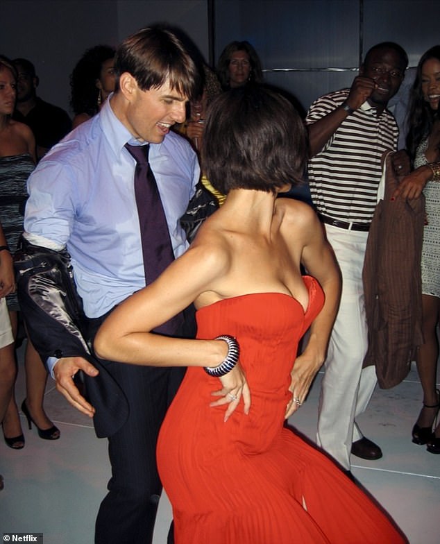 Party: The party was held at the Museum of Contemporary Art in Los Angeles, with Tom clearing the dance floor to recreate the choreography from his 1983 film Risky Business