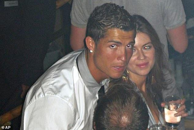 Kathryn Mayorga (right) claimed Ronaldo raped her in a Las Vegas hotel room in 2009