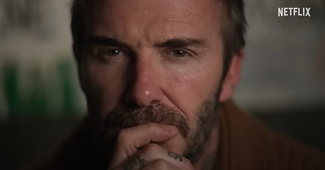 David Beckham also talks about the extreme reactions he faced in the documentary series