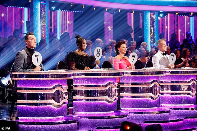 There she is: the professional dancer has resumed her judging role on the long-running BBC show after it returned with its twenty-first series on September 23.