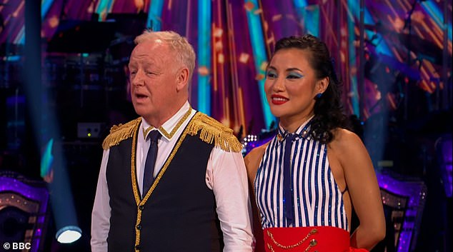 Dancing: The TV personality, 69, - who left Strictly Come Dancing with his professional partner Nancy Xu (pictured) - recently made a surprising confession about his former love following their troubled past