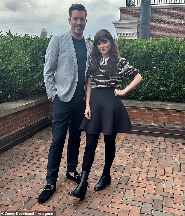 Opposites attract: Although the Forever Homes star was hurt by a fan who asked why Zooey was with a Property Brother when they first went official on Instagram, the actress defended their love by saying they are from 'different worlds' came together and that's why they worked so well together