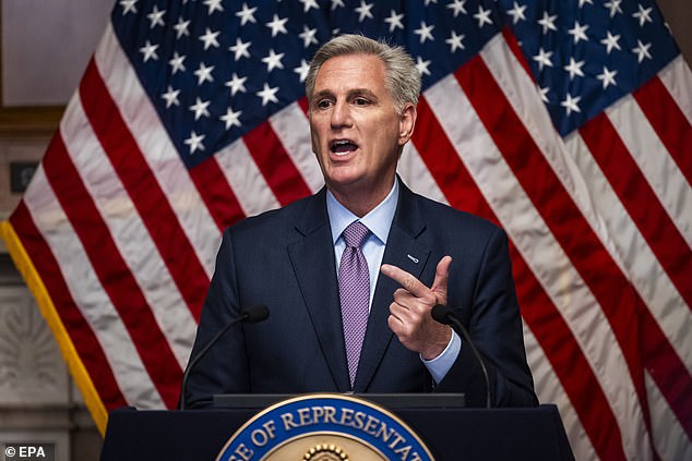 Former House Speaker Kevin McCarthy, asked Tuesday night if he had any advice for the next speaker, responded: 'Change the rules'