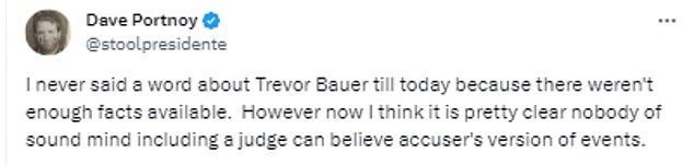 1696467674 449 Barstool Sports founder Dave Portnoy demands Trevor Bauers critics issue