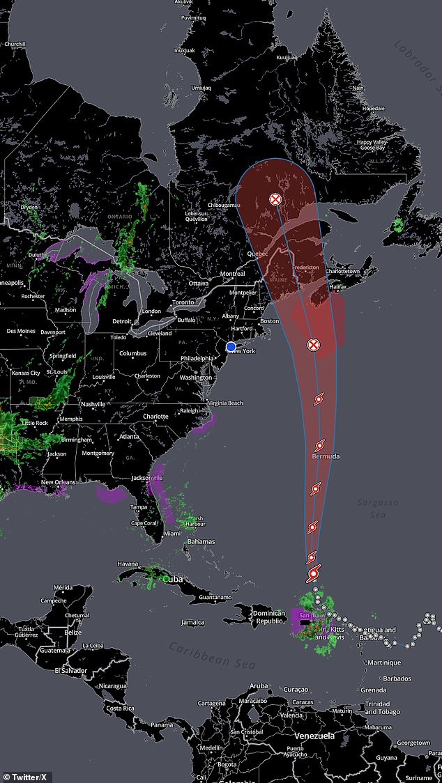 1696472298 89 Tropical Storm Philippe soaks the northeast Caribbean as it barrels