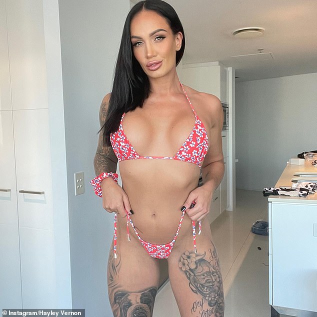 The tattooed sex bomb has also worked as an escort since he became a sex worker