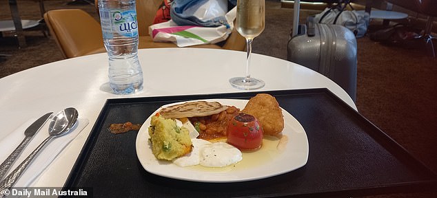 You can enjoy a full three-course meal, or more, plus drinks, snacks and salads for not much more than what you would spend on bars and restaurants at most airports